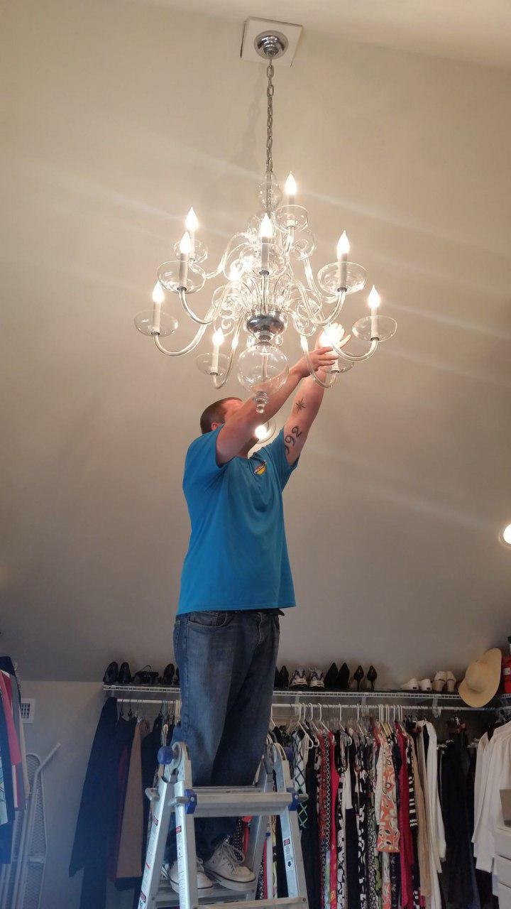 تعمیر لوستر ، آباژور و چراغهای قدیمی