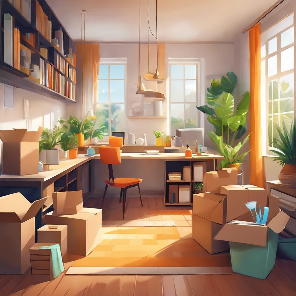 نظافت ، اسباب کشی و جابجایی ثمین